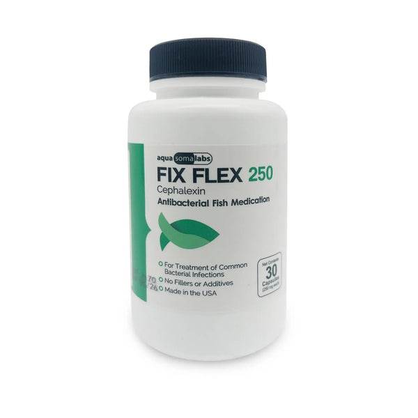 Fish Ceph 250mg Capsules for Aquarium Fish – 30 Count – Water Care Support