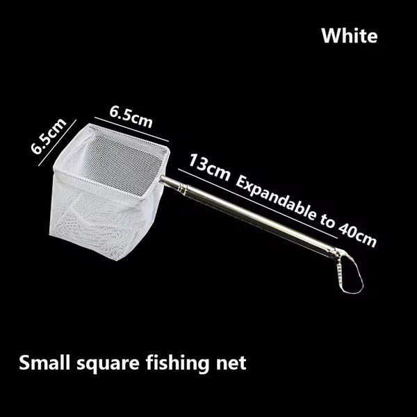 Small Fish and Shrimp Net | Stainless Steel Aquarium Cleaning Tool