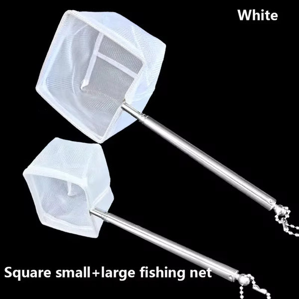Small Fish and Shrimp Net | Stainless Steel Aquarium Cleaning Tool