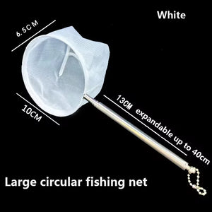 Small Fish and Shrimp Net | Stainless Steel Aquarium Cleaning Tool