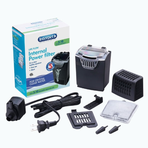 Aquarium Power Filter with 3 cartridges