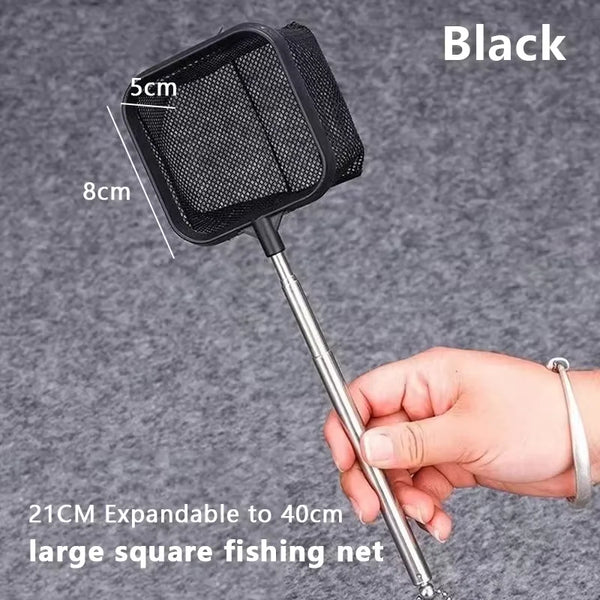 Small Fish and Shrimp Net | Stainless Steel Aquarium Cleaning Tool