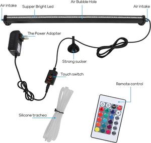 Fish Tank Light with Air Bubble Hole