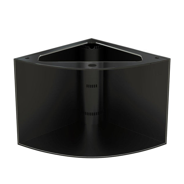 AQUA VIM Reef-Ready Corner Aquarium with Hand-Crafted Cabinet