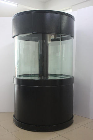 AQUA VIM 360° Cylinder Aquarium with Hand-Crafted Cabinet