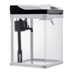 2 Gallon Fish Tank Aquarium LED Smart Square Clear Glass 7 Color Self Cleaning