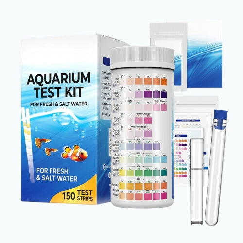 Aquarium Test Strips 11 in 1 Water Test Kit 950 Tests Ammonia pH Fish Tank